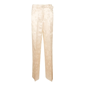 Gabriela Hearst Floral Jacquard Pants
