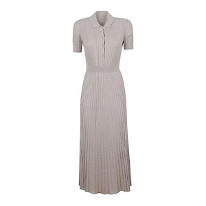 Gabriela Hearst Ribbed Polo Knitted Dress