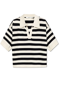 Gestuz Gzalli Striped Polo Sweater