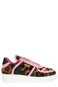 Gcds Printed Lace-Up Sneakers