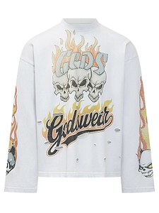 Gcds Riders Long-Sleeve T-Shirt
