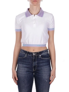 Gcds Short Sleeved Cropped Top