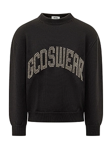 Gcds Studded Logo Crewneck Jumper