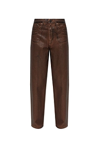 Gestuz Gzcellie Coated Wide-Leg Jeans