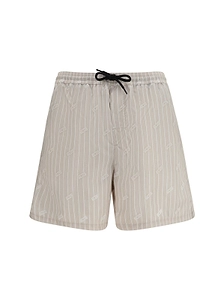 Gcds Striped Logo Swim Shorts