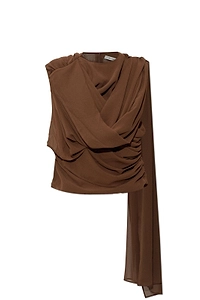 Gestuz Gzdarly Draped Sleeveless Top