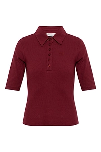Gzdrew Ribbed Polo T-Shirt