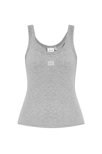 Gzdrew Logo Embroidered Tank Top