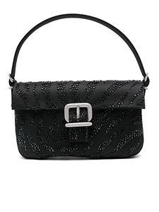 Gedebe Habibi Crystal Buckle Shoulder Bag