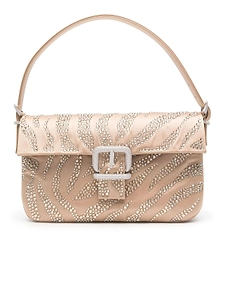 Habibi Crystal Embellished Shoulder Bag