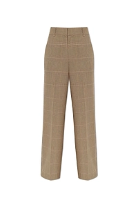 Gestuz Gzevaldi Checked Wide-Leg Pants