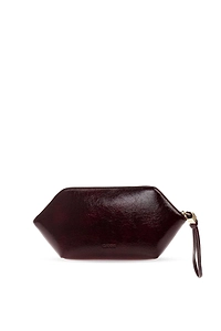 Ganni Logo Wristlet Make Up Bag