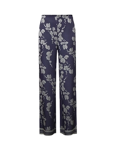 Genny Floral Wide-Leg Pants