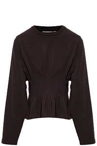 Gestuz Gzinez Pleated Long-Sleeve Top