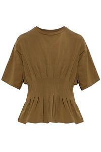 Gestuz Gzinez Pleated Peplum Top