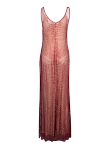 Genny Mesh Rhinestone Dress