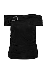 Gestuz Gzlaily Off-Shoulder Ruched Top