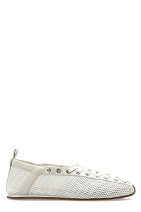 Ganni Mesh Low-Top Sneakers