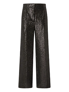 Genny Sequined Wide-Leg Pants