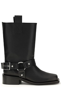 Ganni Mid Shaft Biker Boots