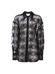 Genny Sheer Patterned Shirt