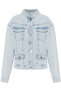 Gestuz Gzparwana Stand-Collar Denim Jacket
