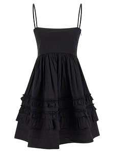 Ganni Mini Frill Dress