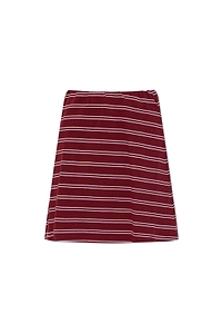 Gzpilova Striped Mini Skirt