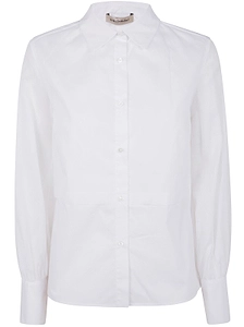 Gentry Portofino Button-Up Long Sleeve Top