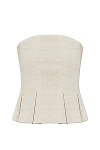 Gestuz Gzriava Pleated Strapless Top