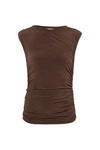 Gestuz Gzsaily Ruched Sleeveless Top