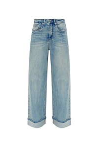 Gzsara High-Rise Wide-Leg Jeans