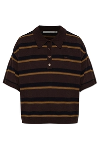 Gestuz Gztaia Striped Polo Top