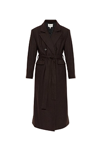 Gestuz Gzvenja Belted Long Coat