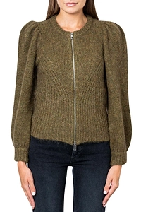 Gestuz Zipped Cardigan