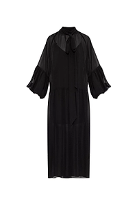 Gestuz Gzzurina Tie-Neck Midi Dress
