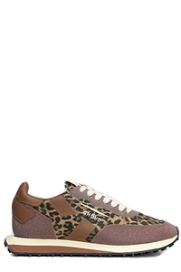 Ghoud Leopard-Print Lace-Up Sneakers