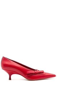 Gia Borghini Oli Bow Heeled Pumps