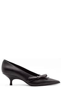 Gia Borghini Oli Bow Heeled Pumps