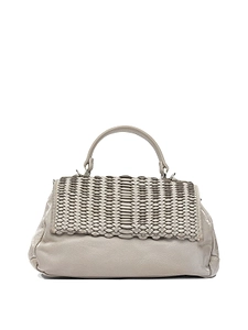 Giancarlo Nevola Textured Flap Top Handle Bag