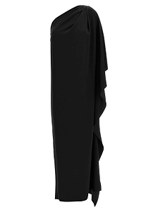 Annouk Draped One-Shoulder Dress