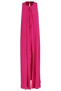 Anka Pleated Long Dress