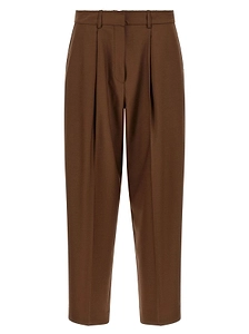 Gianluca Capannolo Nora Pleated Tapered Pants