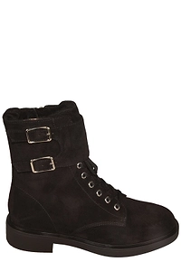 Gianvito Rossi Buckled Lace-Up Boots