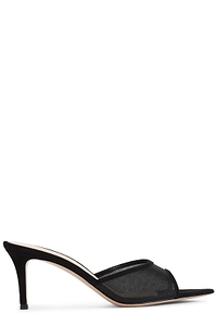 Gianvito Rossi Elle 70 Mesh Mules