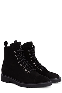 Giuseppe Zanotti Chris Low Lace-Up Boots