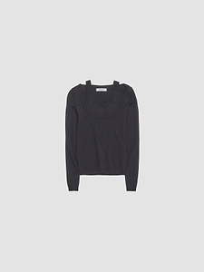 Gimaguas ÉToile Layered Neck Knitted Sweater