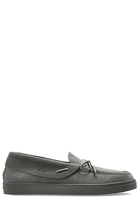 Giorgio Armani Bow Detailed Slip-On Loafers