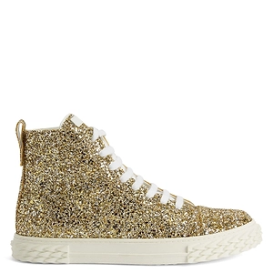 Giuseppe Zanotti Ecoblabber Glitter High Top Sneakers