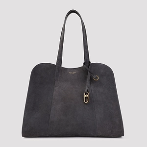 Giorgio Armani Suede Structured Tote Bag